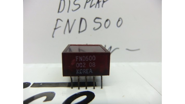 Texas Instrument FND500 display 